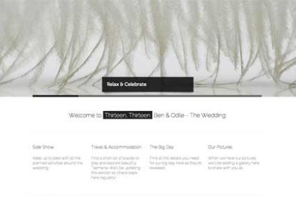 Wedding Website